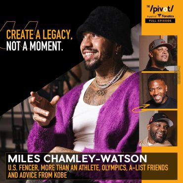 Black Podcasting - Miles Chamley-Watson American Fencer, Olympian, trailblazer in sports and fashion, journey from adversity to world champion, Kobe Bryant advice, Bond w/ Lewis Hamilton, Met Gala stories & embracing family dynamic