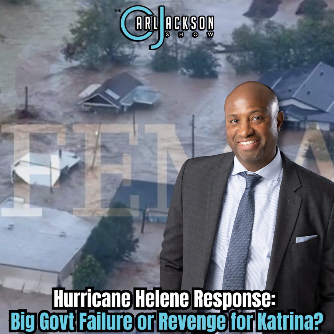 Black Podcasting - Hurricane Helene Response: Big Govt Failure or Revenge for Katrina?