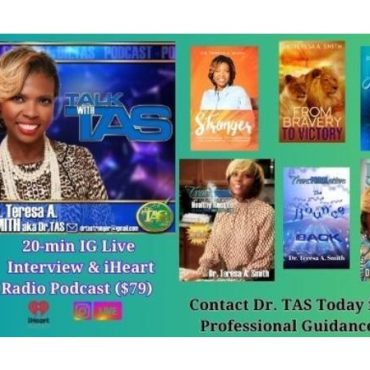 Black Podcasting - Dr. Teresa A. Smith aka Dr. TAS returns to Conversations LIVE