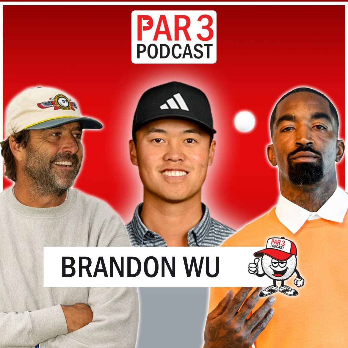 Black Podcasting - R4, HOLE 16: Brandon Wu (PGA Tour Professional) with J.R. Smith & Stephen Malbon on Heading To Year 3 On Tour, Winning A Chip At Stanford, Competing & Getting Better