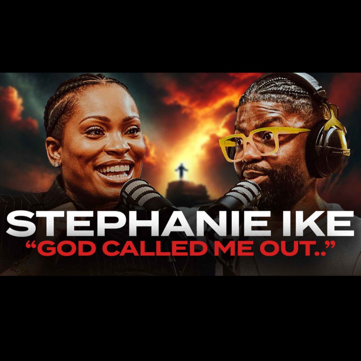 Black Podcasting - Stephanie Ike Okafor’s Angelic Encounters and Identity Struggles | The Basement w- Tim Ross