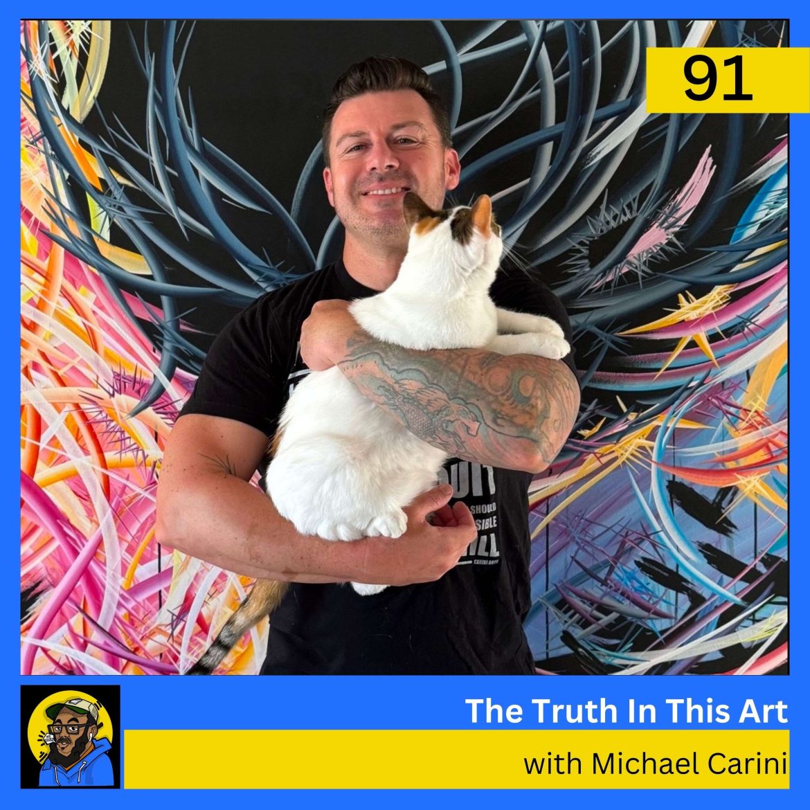 Black Podcasting - Michael Carini: Turning Pain into Purpose with Acrylic Alchemy