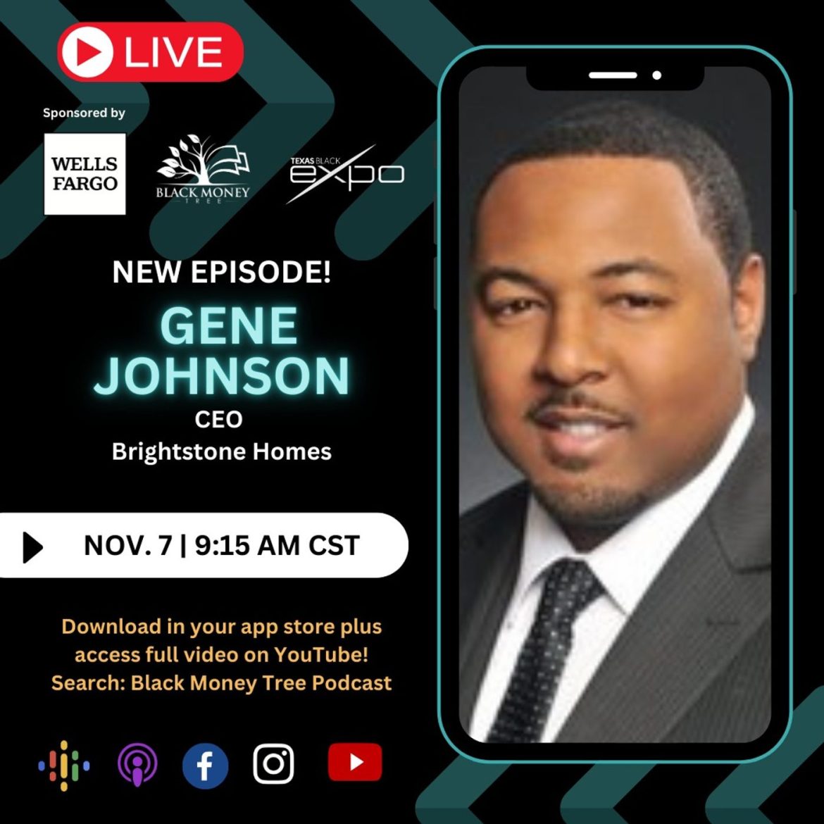 Black Podcasting - Building a Real Estate Strategy with Gene Johnson