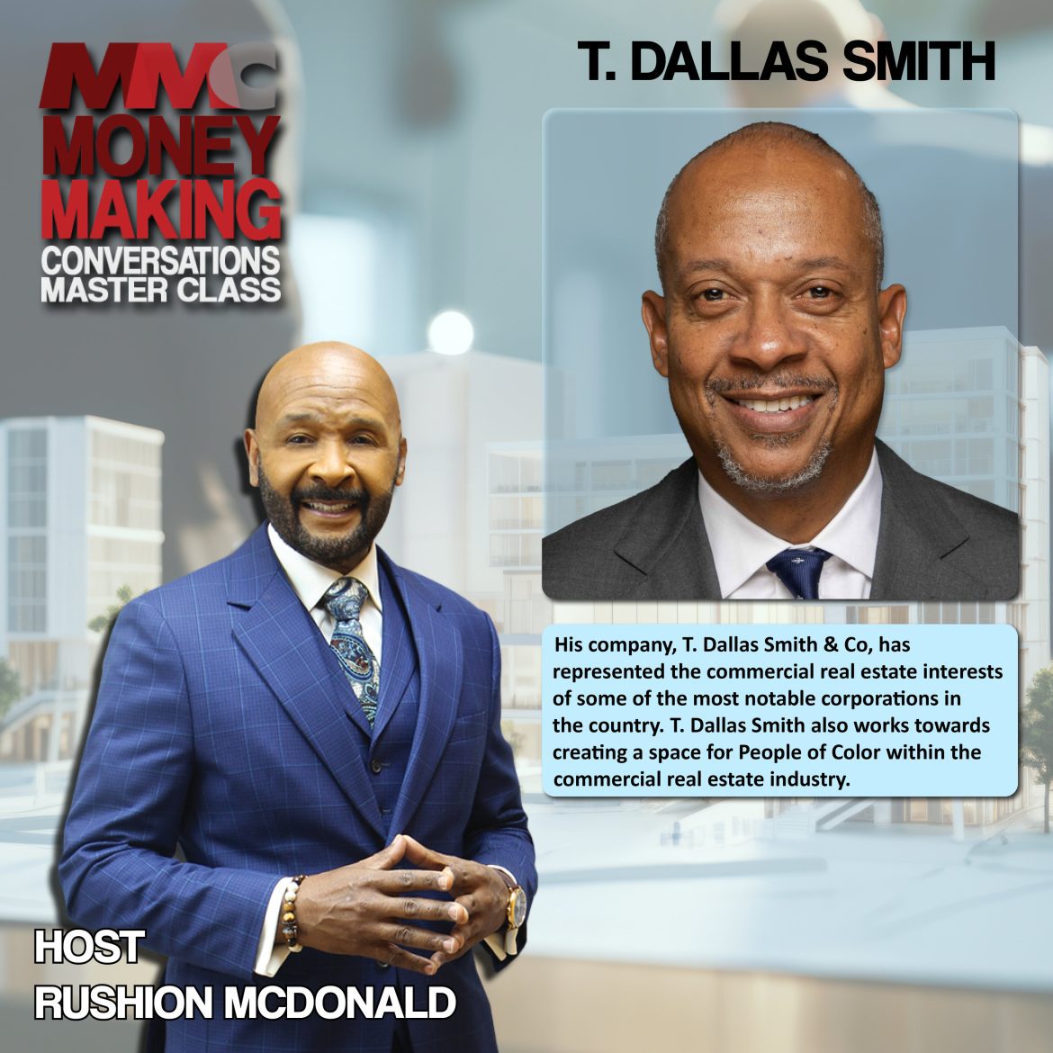 Black Podcasting - Faith and Business: Faith and relationships helped him build the largest African American-owned pure tenant commercial real estate firm in the country.