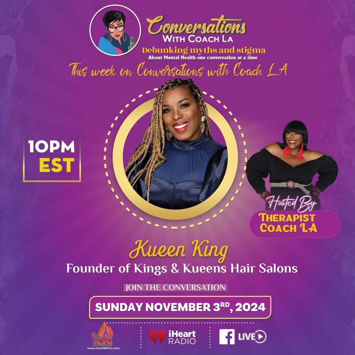 Black Podcasting - Writing the Vision with  Kueen King