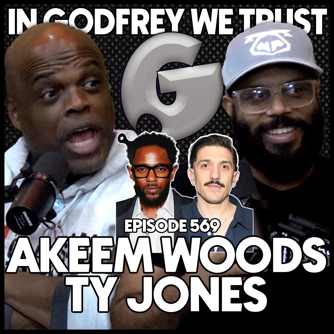 Black Podcasting - 569. Andrew Schulz Responds To Kendrick Lamar | Ty Jones & Akeem Woods