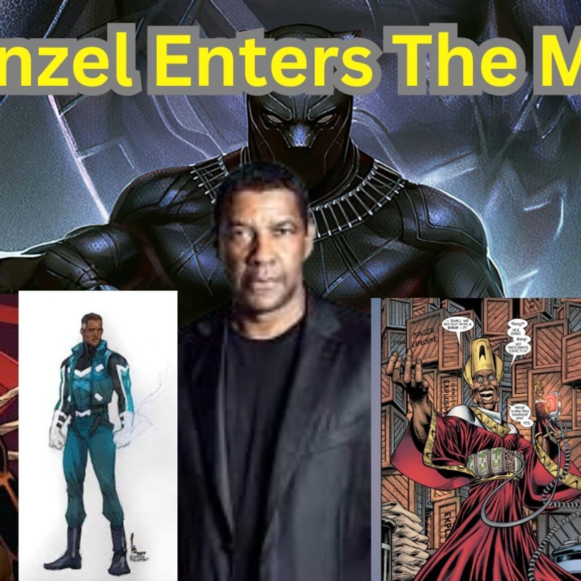 Black Podcasting - Denzel Washington Black Panther 3 Is About To Get CRAZY