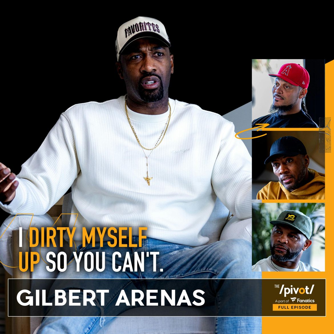 Black Podcasting - Gilbert Arenas: 3x NBA All-Star how it started to how it ended, his costly mistake and biggest regret,  60 points vs Kobe Bryant, rebounding from rock bottom, fatherhood, Lebron, Bronny James criticism and turning despair into discussion on his podcast