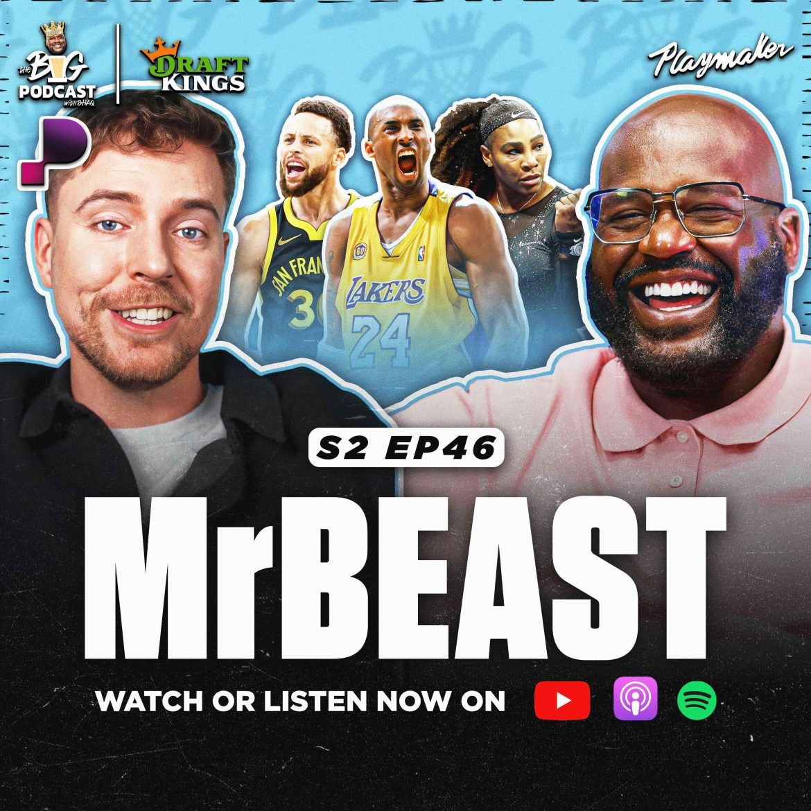 Black Podcasting - MrBeast Is Buying TikTok?! How He Plans To Break Shaq's Record & How Kobe Changed His Life