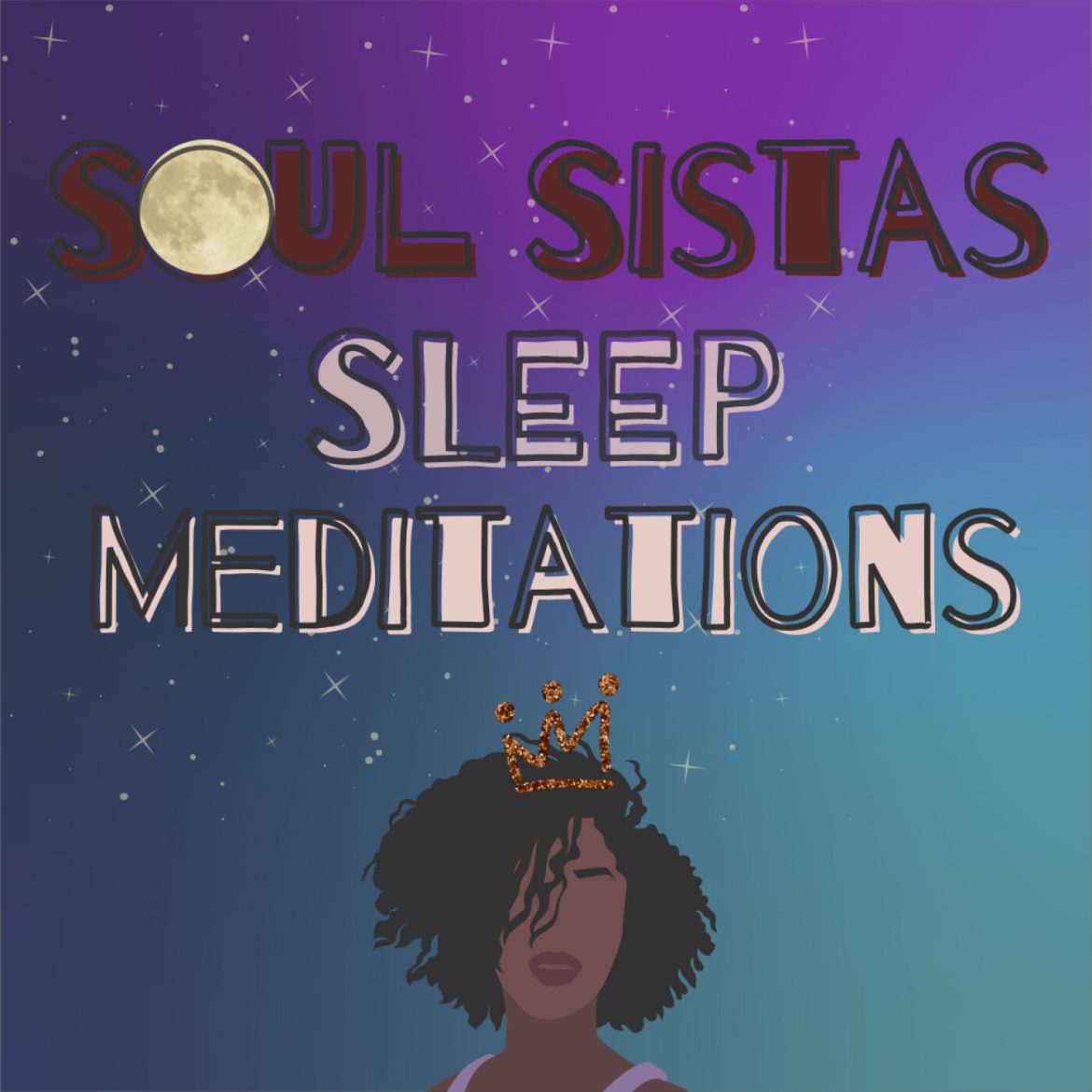 Black Podcasting - Full Moon Meditation 🌕 | Wolf Moon | Calling in the Howling Healing Energy | Jan 13, 2025