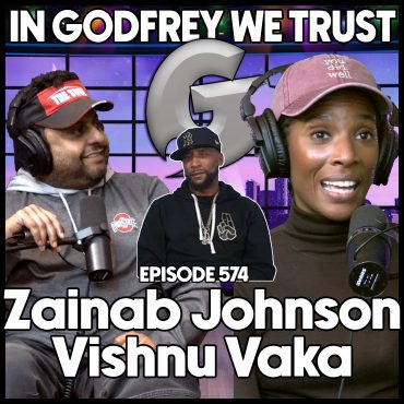 Black Podcasting - 574. Godfrey Tells His Side of the Lord Jamar CONTROVERSY  l Zainab Johnson & Vishnu Vaka