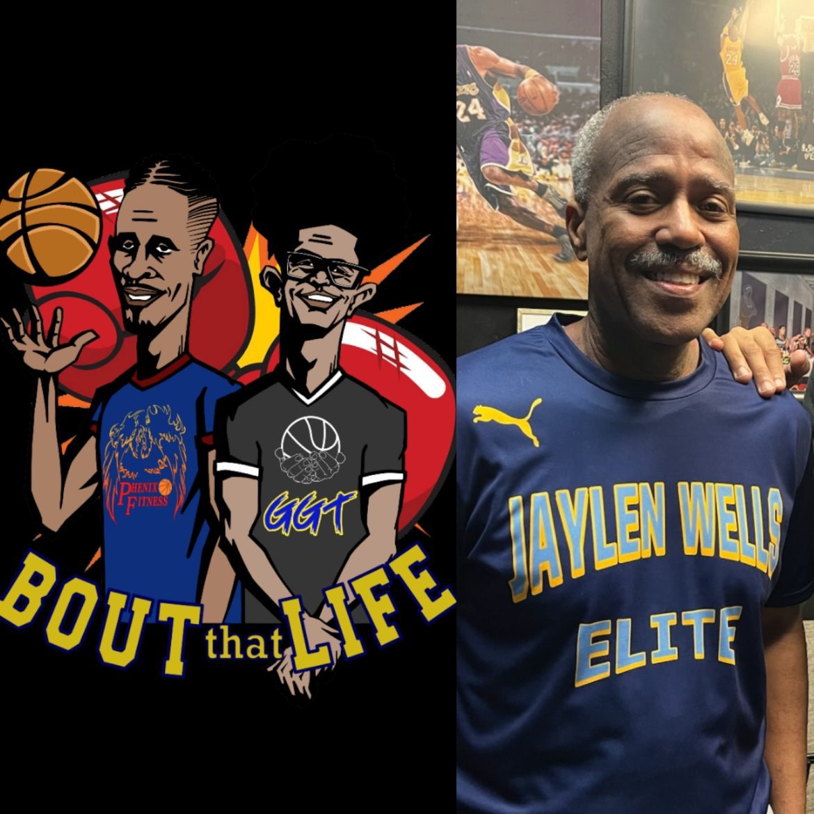 Black Podcasting - " Bout that Life" AAU basketball and Life podcast Episode 67 : Navigating the Basketball Journey: Insights from the Wells Family with guest Fred Wells