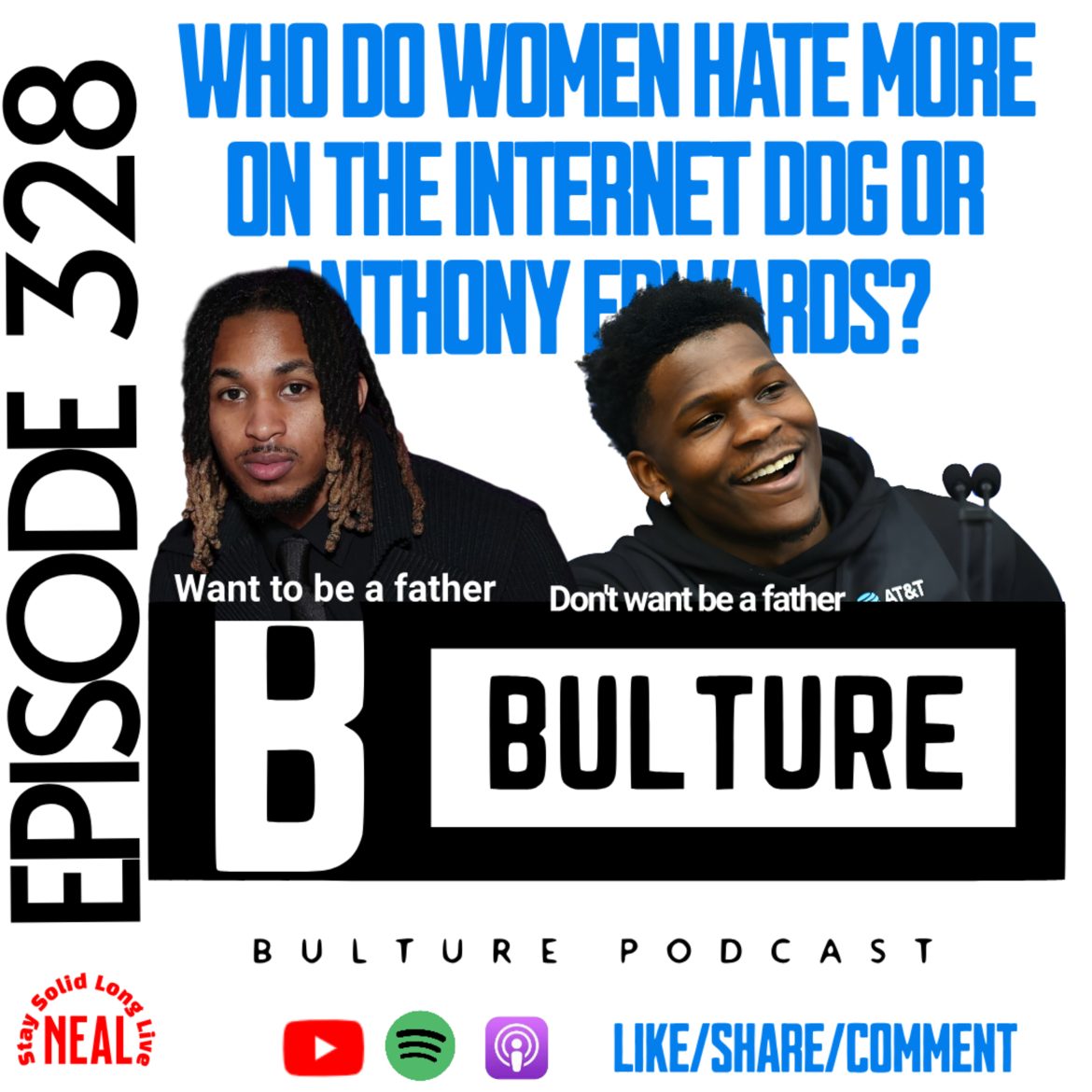 Black Podcasting - Who Do Women Hate more on the internet DDG or Anthony Edwards? Ep 328