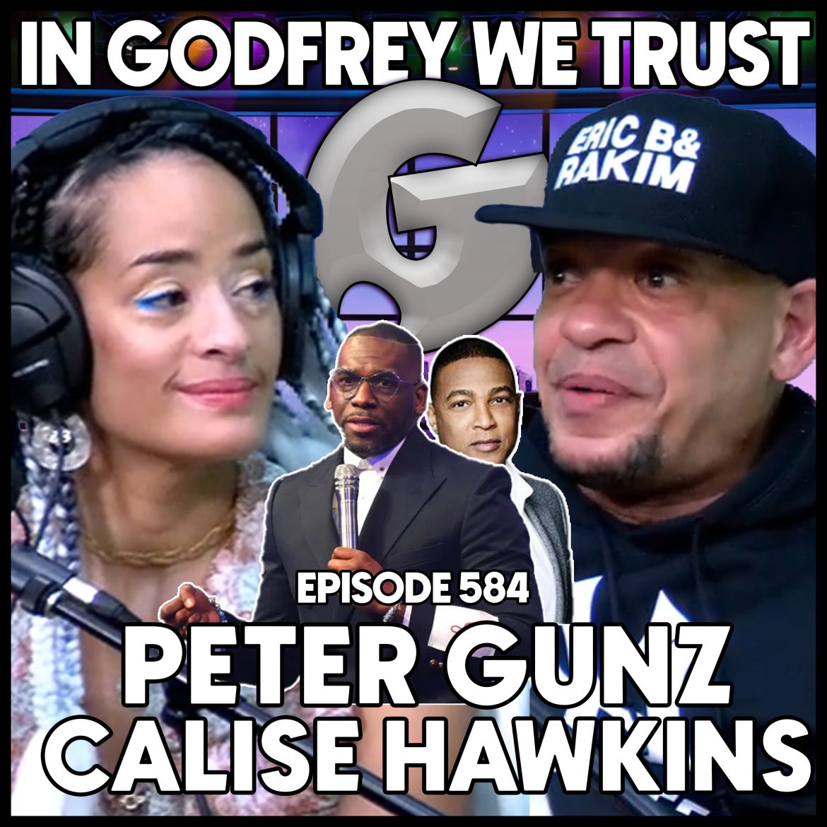 Black Podcasting - 584. Black Conservatives At The White House? l Peter Gunz & Calise Hawkins