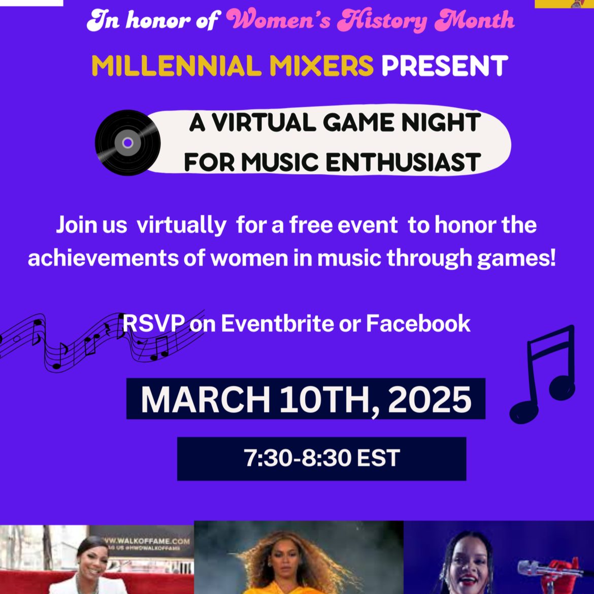 Black Podcasting - Women's Herstory Game Night