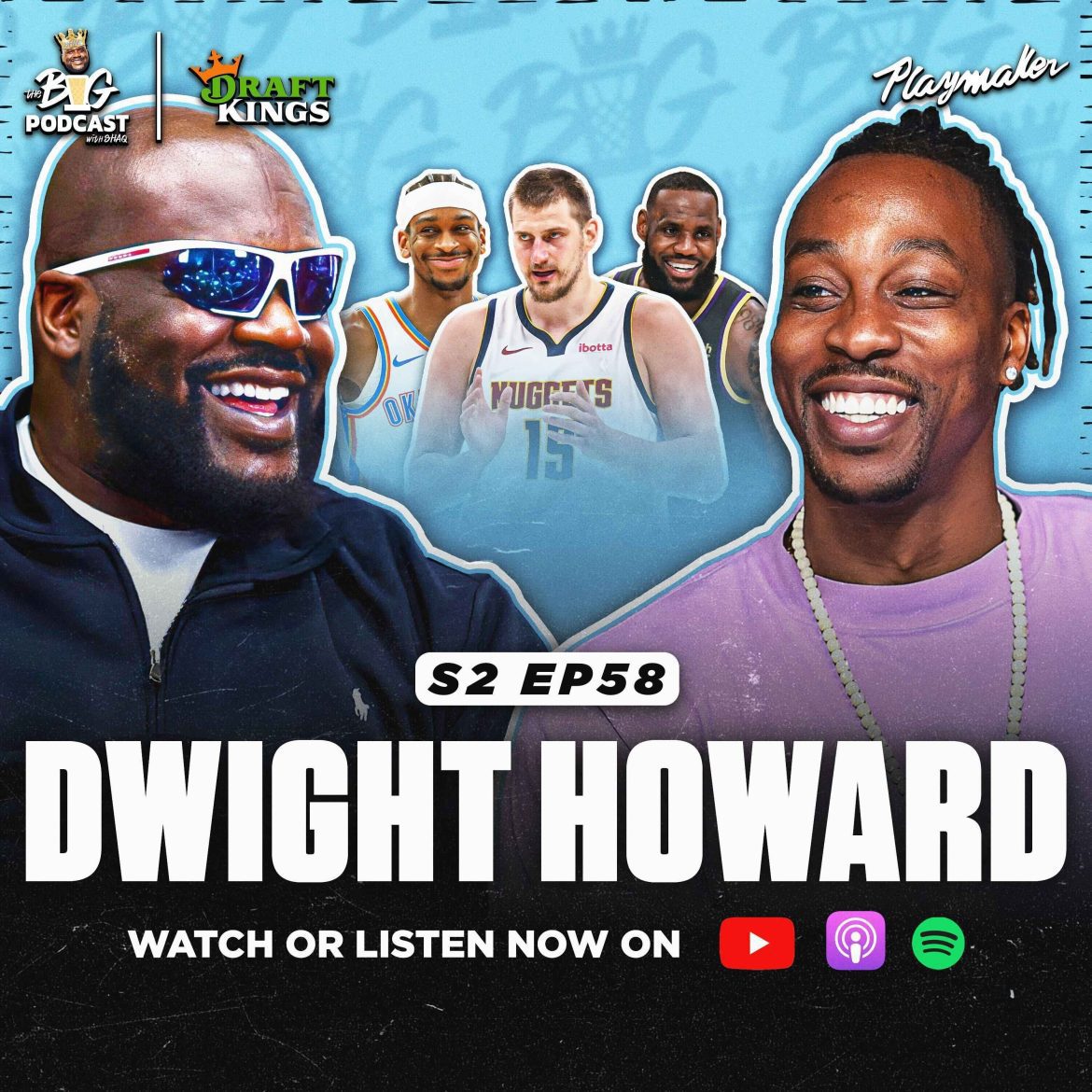 Black Podcasting - Shaq & Dwight Finally Try To Squash Their Beef + Who Is The REAL NBA Superman & Playing With Kobe