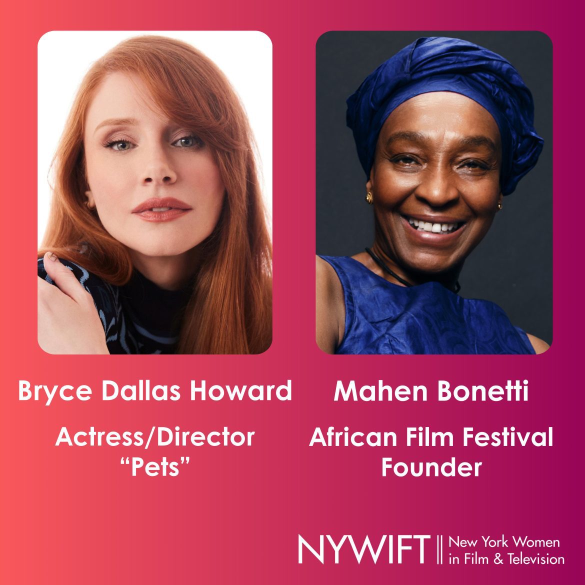 Black Podcasting - Filmmaker Bryce Dallas Howard & African Film Fest Founder Mahen Bonetti