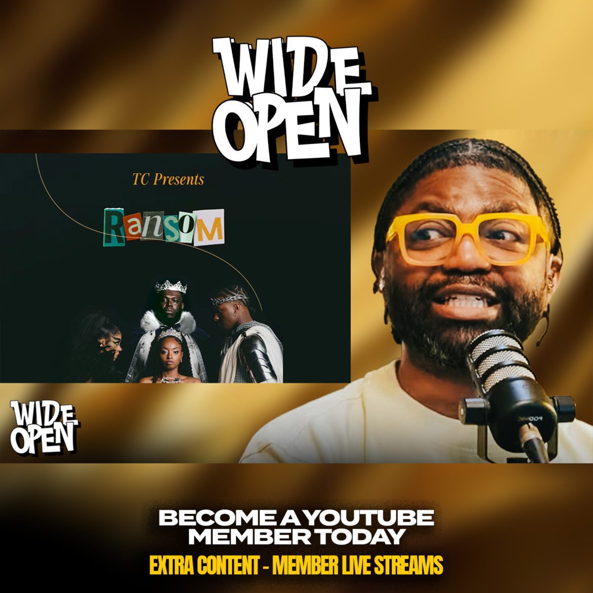 Black Podcasting - Tim Ross On Ransom At Transformation Church, Death of Pope Francis, & Polygamy | Wide Open #55