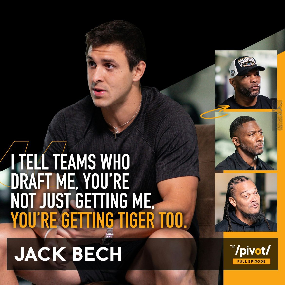Black Podcasting - Jack Bech NFL Draft Prospect opens up on losing his brother in Bourbon Street attack,  overcoming adversity, how he's turned grief into grit, the power of faith and family and a special message to NFL teams when they select him this wknd