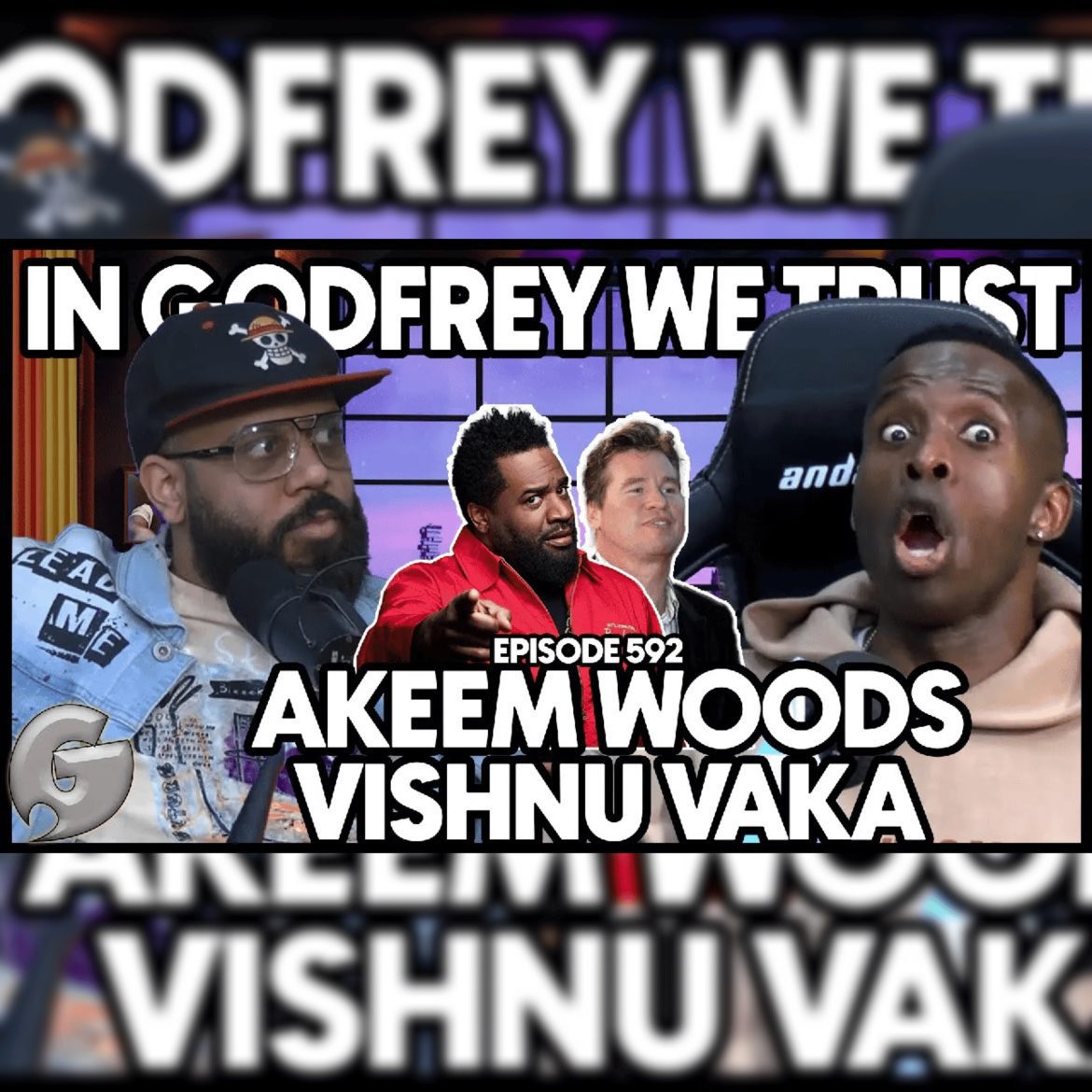 Black Podcasting - 592. Corey Holcomb's Crowd Walks Out l Vishnu Vaka & Akeem Woods