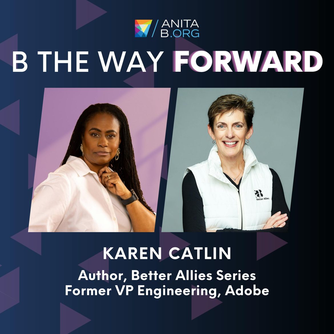 Black Podcasting - Seeing Things Through (Even When You Think You Failed) with Karen Catlin, Author of the Better Allies® Book Series