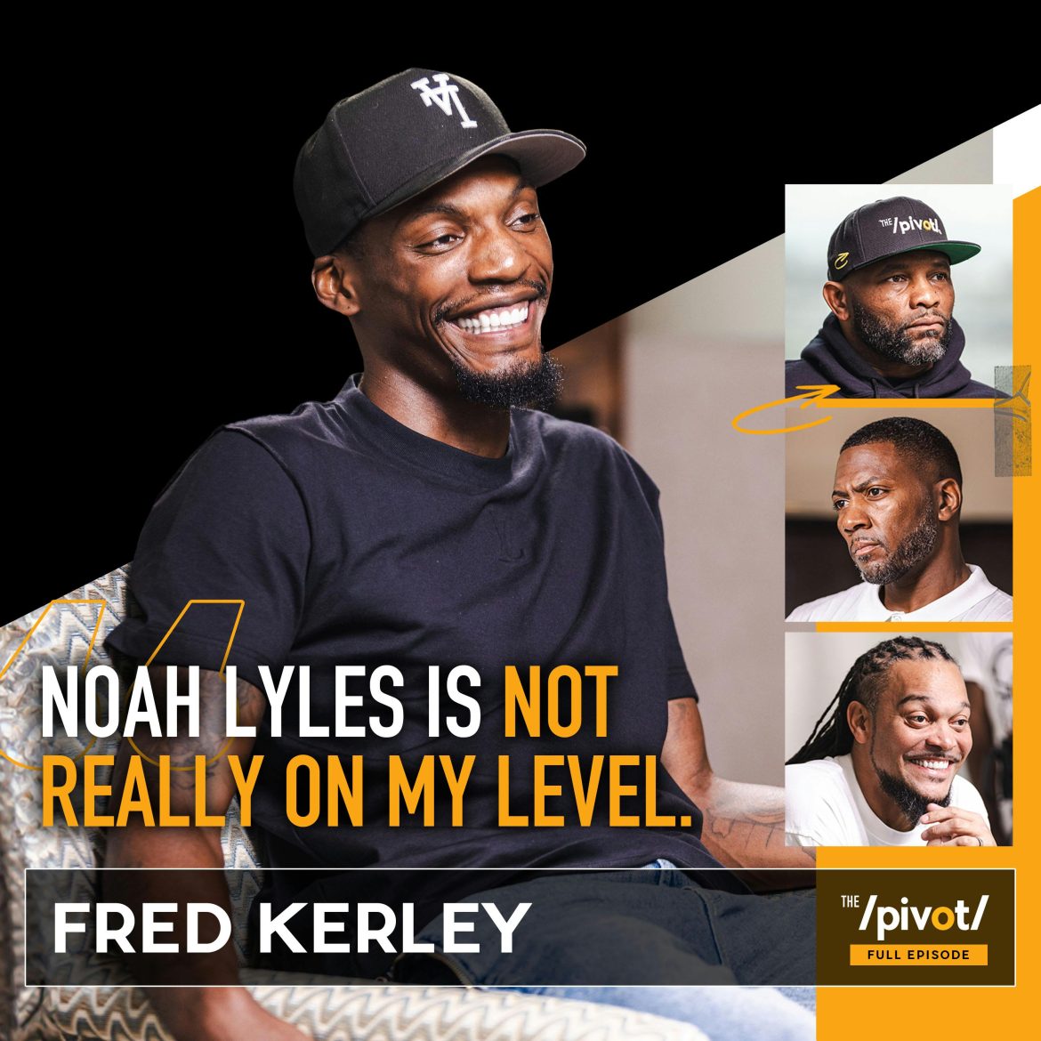 Black Podcasting - Fred Kerley Track and Field Olympic Medalist, how track saved his life, extreme confidence, calls out Noah Lyles, how being a father changed him, addresses police incident in Miami, preparation, mission to become fastest man in world