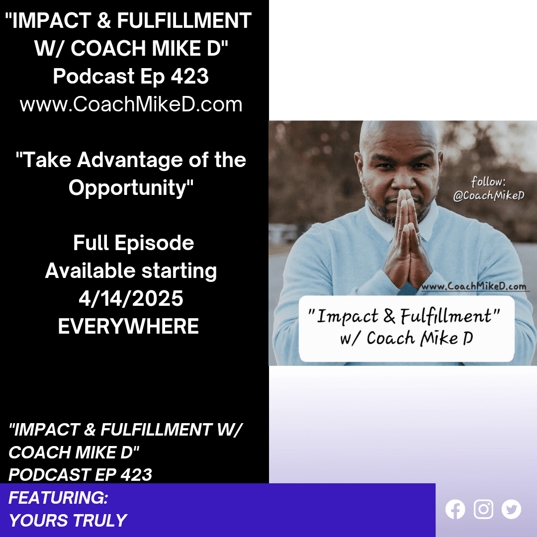 Black Podcasting - Ep: 423-Take advantage of the Opportunity