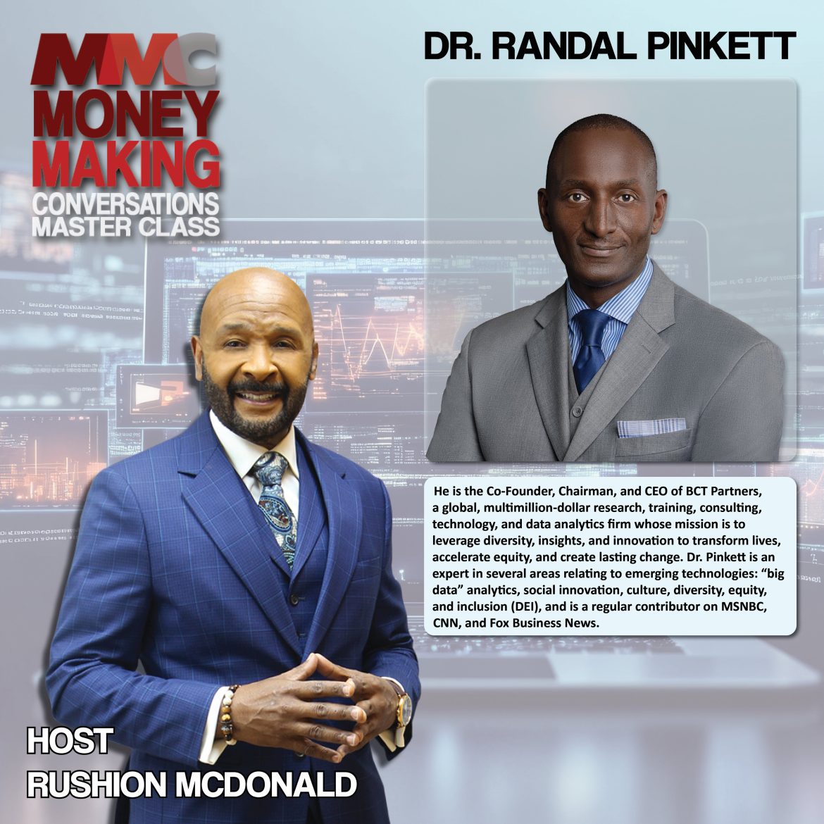 Black Podcasting - Uplift:  Randal's company provides insights about diverse people that lead to equity for all.