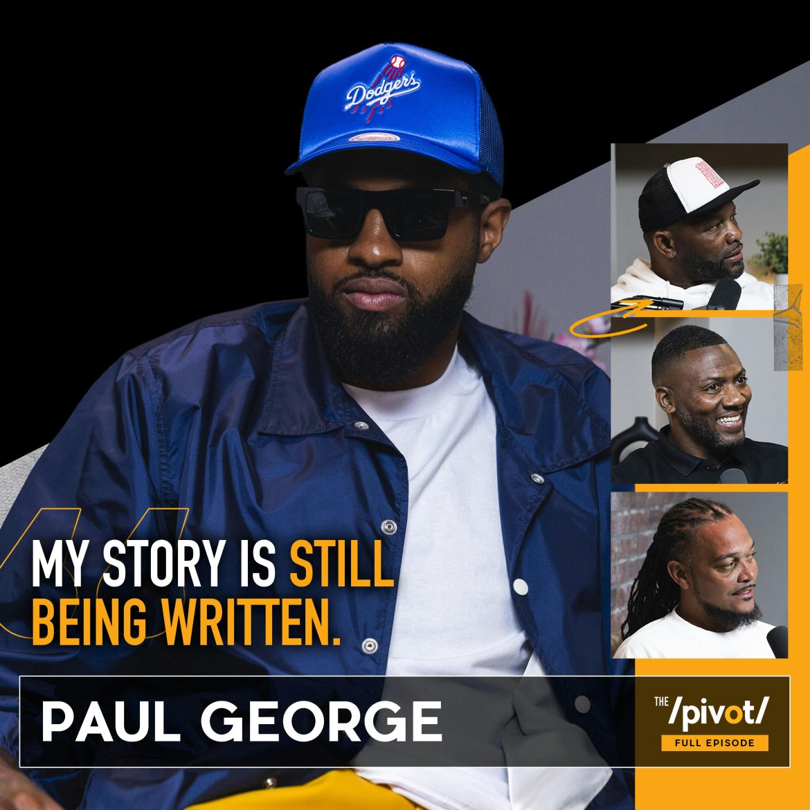 Black Podcasting - Paul George NBA Star opens up on disappointing Sixers season,  Joel Embiid, James Harden, lessons from Russell Westbrook, injuries, legacy without a championship, NBA playoffs & redefining success