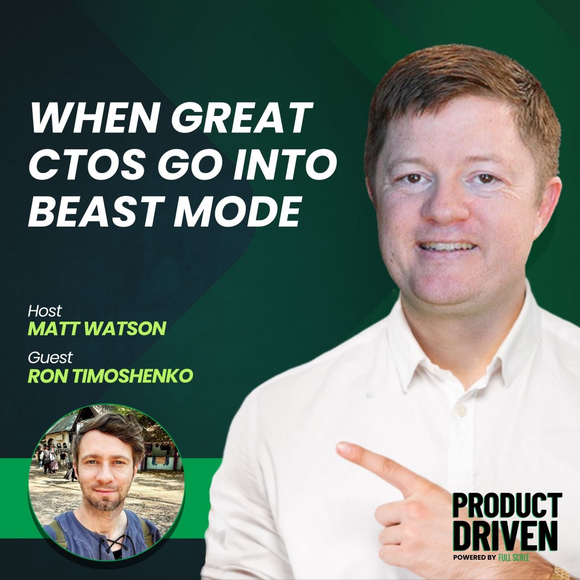 Black Podcasting - When Great CTOs Go Into Beast Mode with Ron Timoshenko