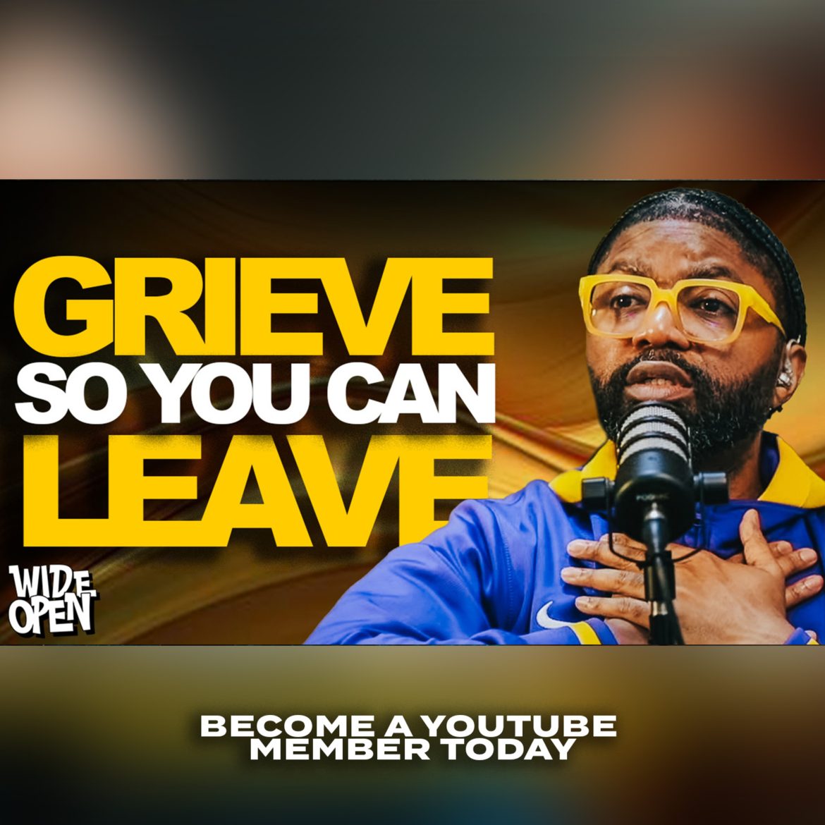 Black Podcasting - Tim Ross: GRIEVE So You Can LEAVE! Breakups, Addiction & Emotional Healing | W.O. #75