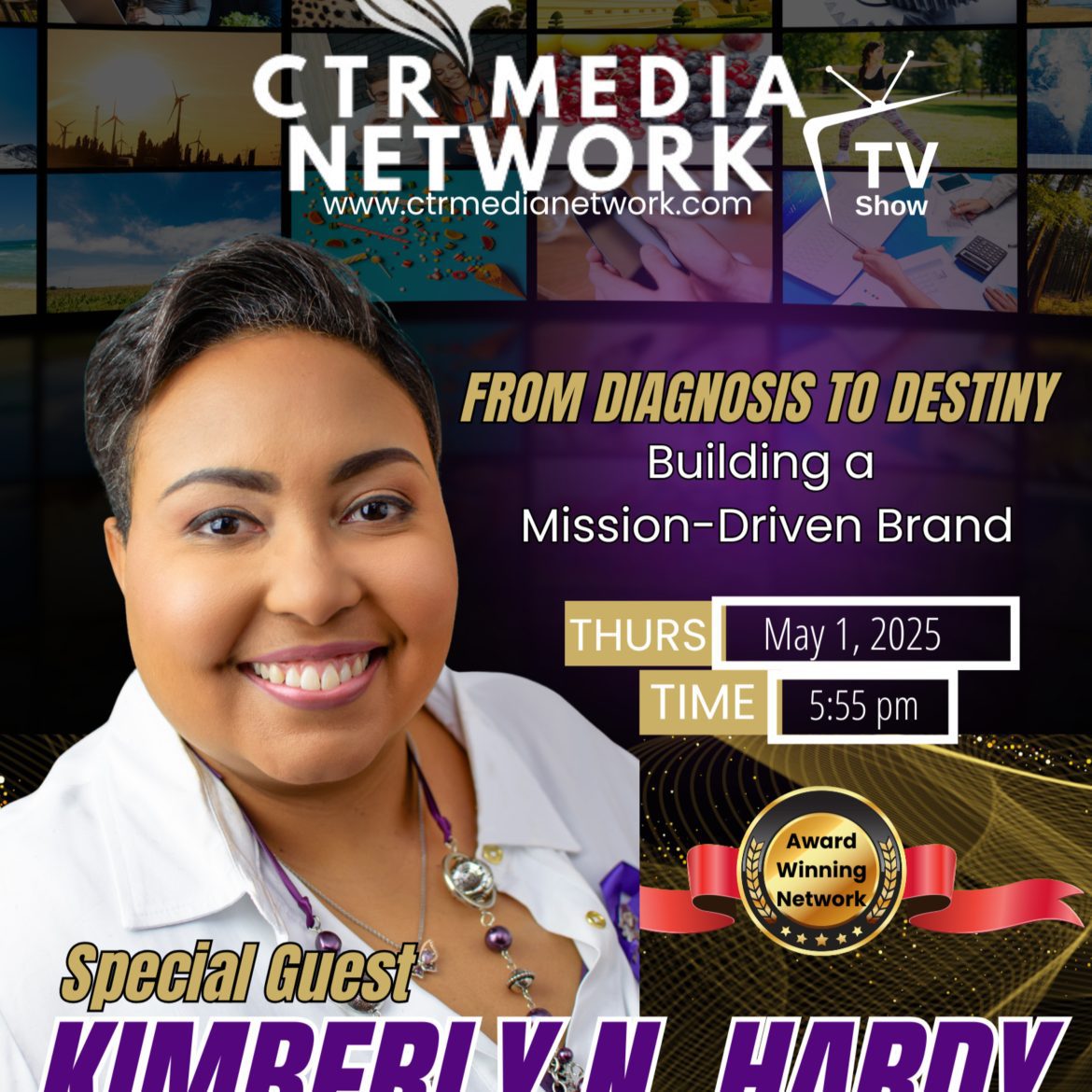 Black Podcasting - Ep 312: From Diagnosis to Destiny Building a Mission-Driven Brand w/ Kimberly Hardy