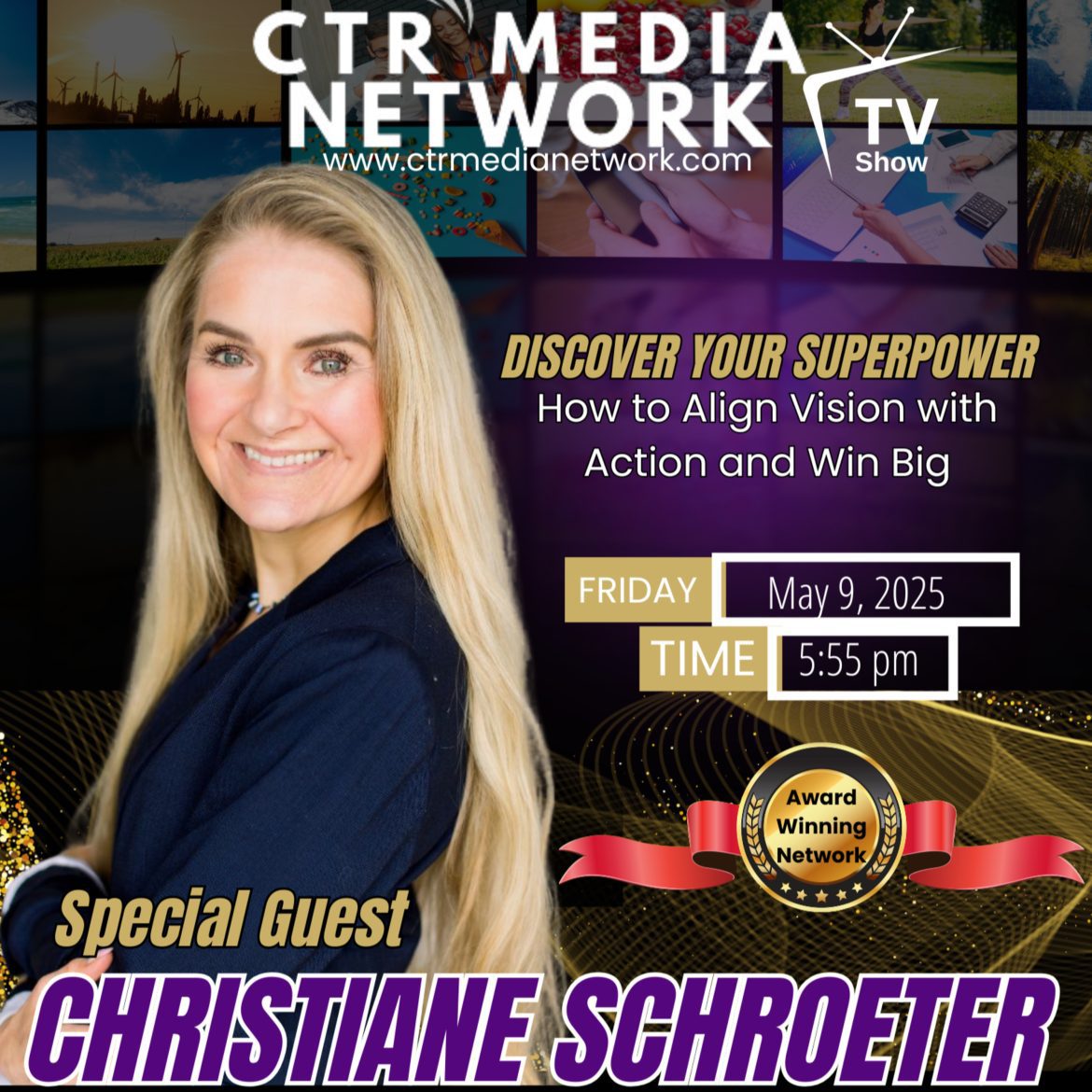 Black Podcasting - Ep 318: Discover Your Superpower How to Align Vision with Action and Win Big w/ DrChristiane Schroeter