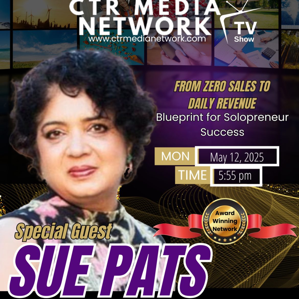 Black Podcasting - Ep 319“From Zero Sales to Daily Revenue: Sue Pats’ Blueprint for Solopreneur Success”