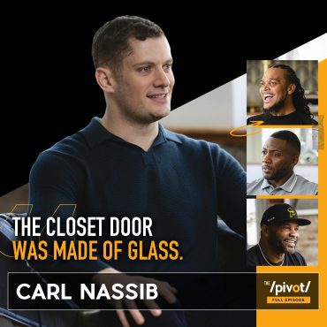 Black Podcasting - Carl Nassib Former NFL star reflects on being the first openly gay football player in league, a story of true courage, breaking barriers, locker room acceptance and his game vs Lamar Jackson being historically recognized
