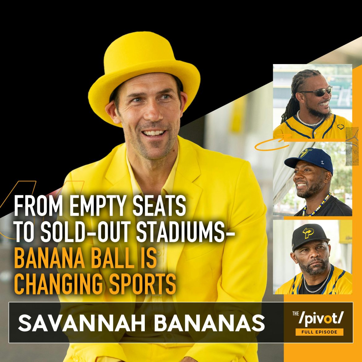 Black Podcasting - The Savannah Bananas From Baseball to Banana Ball: Reinventing the Game into a global sensation with a fan-first approach, owners Jesse and Emily Cole, shares how a crazy idea turned into a booming business taking empty seat to sold-out NFL stadiums.