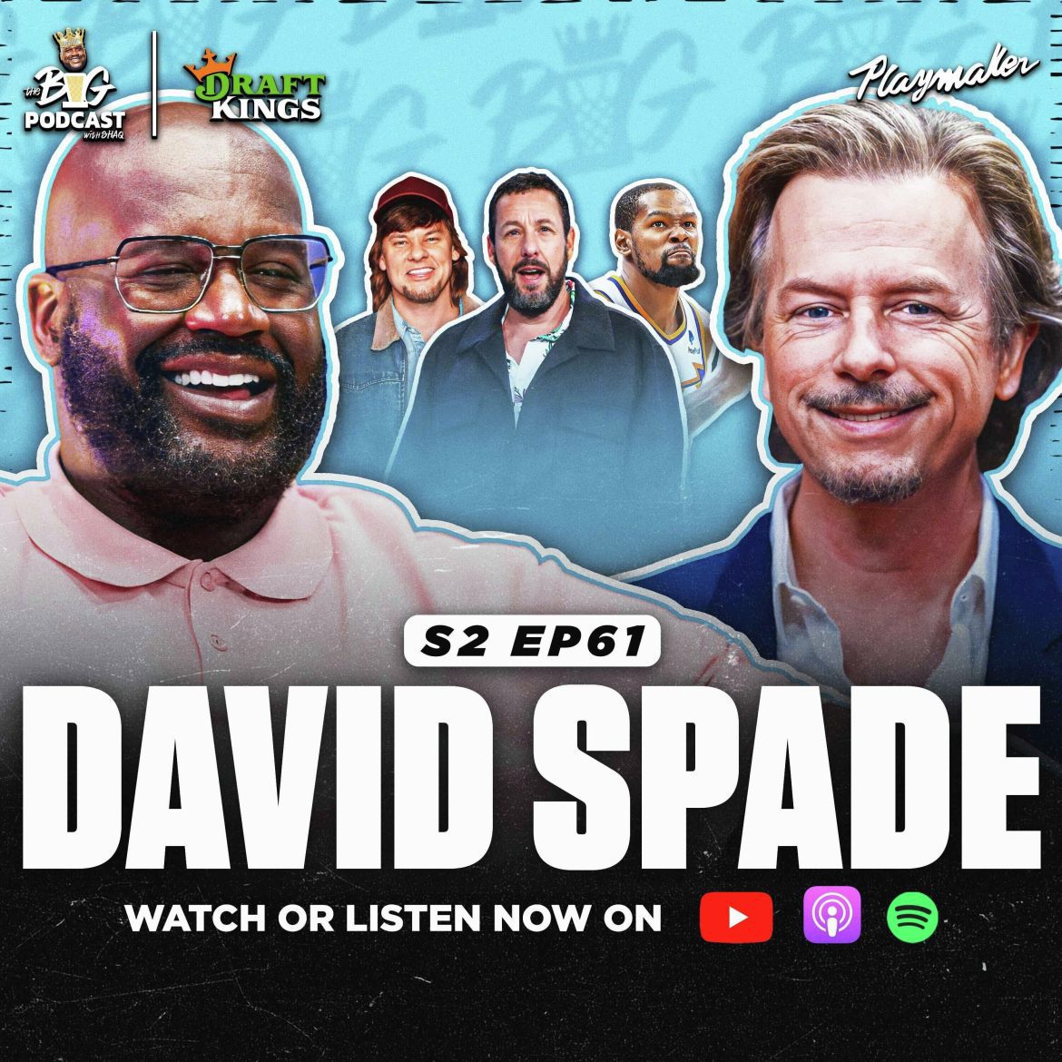 David Spade Shares HILARIOUS BTS With Shaq & Theo Von + Kevin Durant Trade & Lakers Future Black Podcasting - David Spade Shares HILARIOUS BTS With Shaq & Theo Von + Kevin Durant Trade & Lakers Future