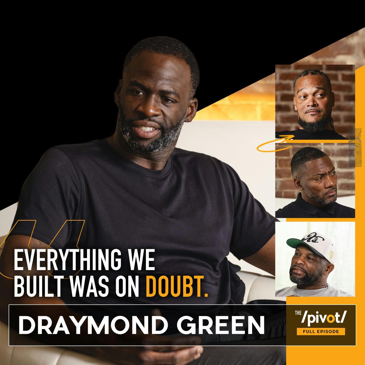 Black Podcasting - Draymond Green, 4x NBA champ, opens up on public perception, owning mistakes, a legacy built on doubt, Steph’s imposter syndrome, LeBron’s ring culture, KD’s future & a raw truth: how his actions have impacted his family. Regret, growth & real talk.