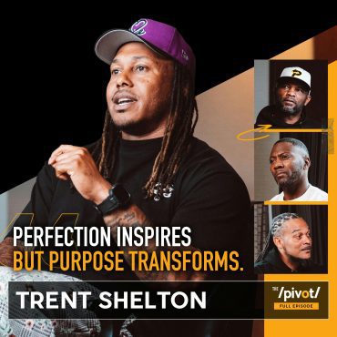 Black Podcasting - Trent Shelton, former NFL Player on how he turned his own trauma into purpose, impact of Men's Mental Health Awareness and shares how he's helped millions with life coaching, depression and  handling grief to uncover true healing.