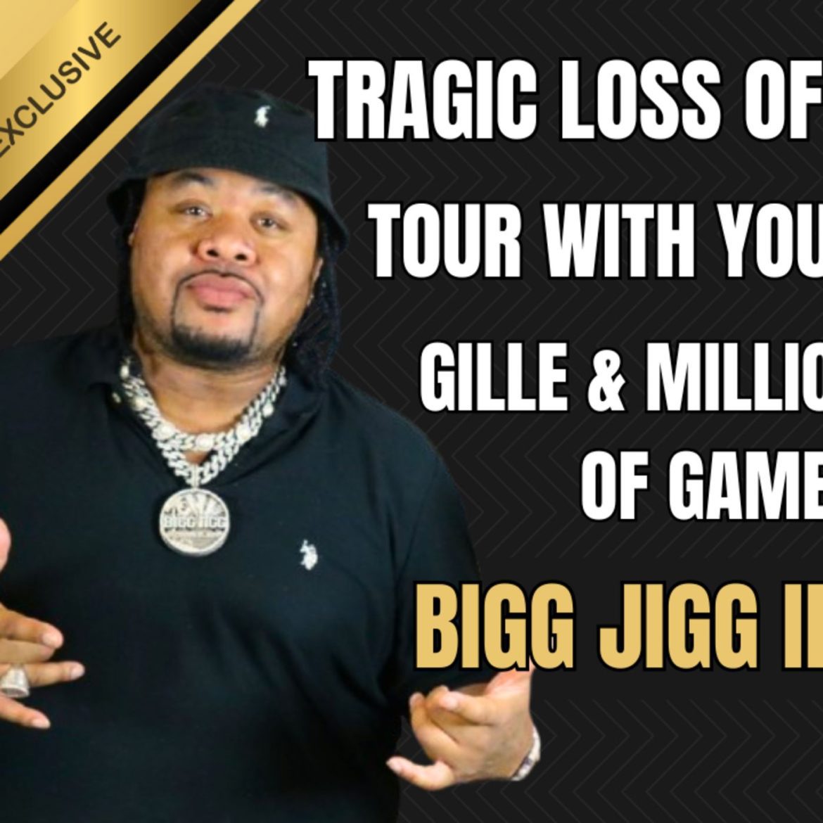 Dealing with Tragic Loss of Son, Tour with Young Dolph, Gillie Da King of Million Dollaz Worth of Game, Family & more w/ Bigg Jigg Black Podcasting - Dealing with Tragic Loss of Son, Tour with Young Dolph, Gillie Da King of Million Dollaz Worth of Game, Family & more w/ Bigg Jigg