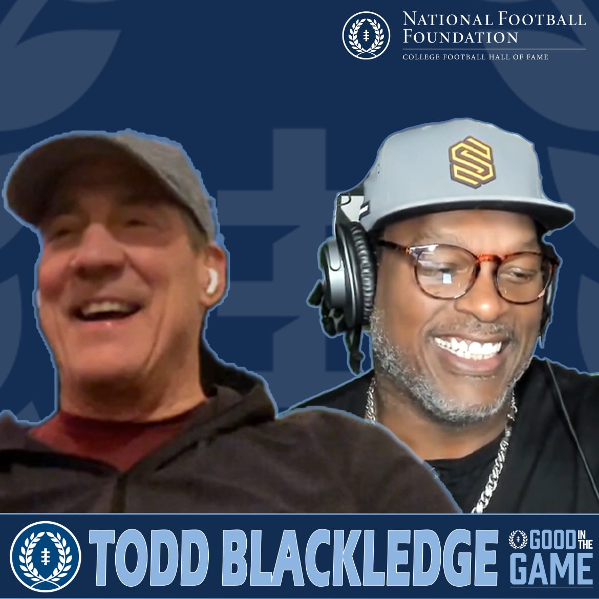 Good In The Game With College Football Hall Of Famer LaVar Arrington Featuring Penn State Football Legend Todd Blackledge "Here Are The Building Blocks For Success." Black Podcasting - Good In The Game With College Football Hall Of Famer LaVar Arrington Featuring Penn State Football Legend Todd Blackledge "Here Are The Building Blocks For Success."