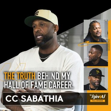 Black Podcasting - CC Sabathia's storied path to baseball Hall of Fame as the pitching ace opens up on fame, family, marriage, sobriety, lessons from Derek Jeter, Jay Z, being a Black icon in MLB  to his pinstripe legacy in NY as a World Series Champion
