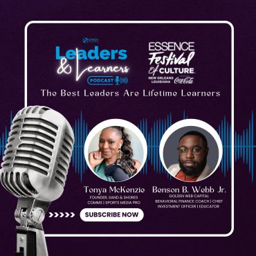 Black Podcasting - Essence Fest | New Voices Learning Lab™ LIVE: Meet the Panelists, Benson B. Webb