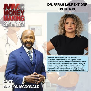 Black Podcasting - Brand Building:  A former emergency room nurse turned career coach, shares her journey from bedside care to a six-figure business.