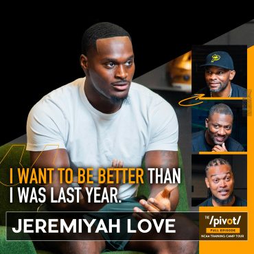 Black Podcasting - Jeremiyah Love Notre Dame running back talks pressures, expectations, using pain of championship loss to bring Fighting Irish a national title and previews 2025 College Football Season with his own personal goals.