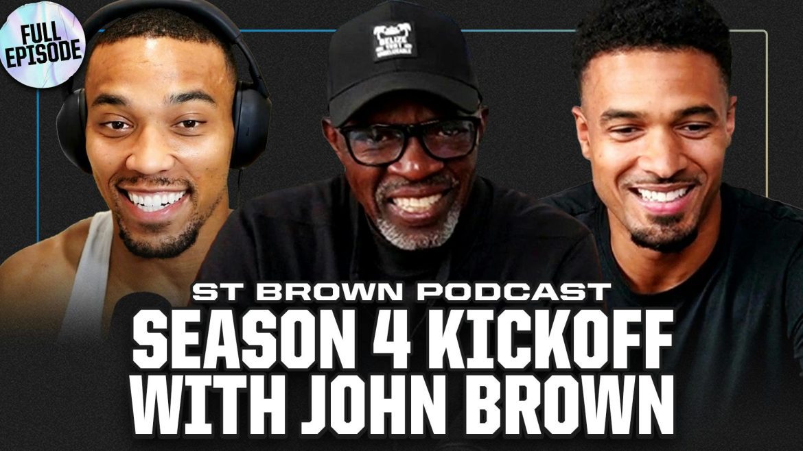 Blocking Out Haters, Life at Lions Training Camp and Fatherly Advice from John Brown Black Podcasting - Blocking Out Haters, Life at Lions Training Camp and Fatherly Advice from John Brown