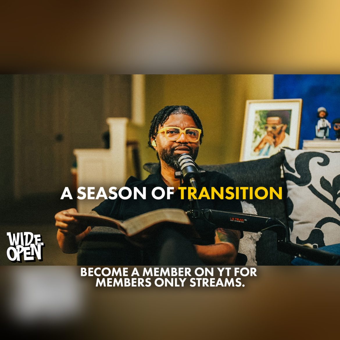 Black Podcasting - How To Hear God When It’s Time To Go | Transition, parenting, & blind faith | Wide Open #103