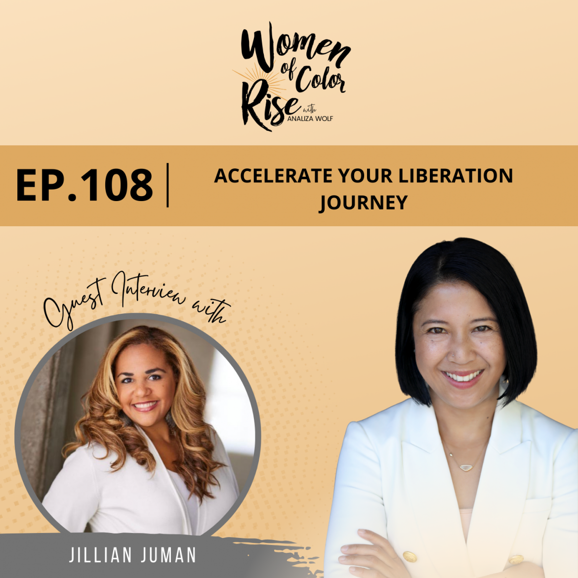 Black Podcasting - 108. Accelerate Your Liberation Journey with Jillian Juman, CEO, Envision Education
