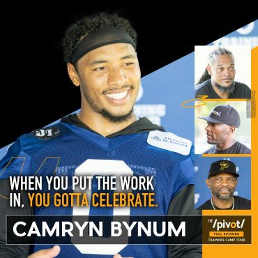 Black Podcasting - Cam Bynum Colts new Safety on his viral field celebrations, contagious energy, Indy's question around quarterback, tough AFC South, humble beginnings,  Filipino roots and how he used his NFL platform to help raise awareness around his wife's citizenship
