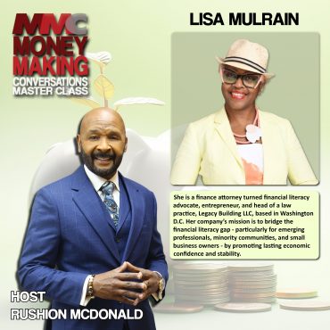 Black Podcasting - Financial Tips:  She's bridging the financial literacy gap for minority communities, emerging professionals, and small business owners.